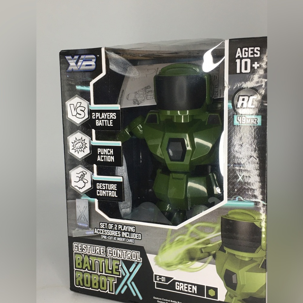 GREEN Xb Gesture Control Battle Robot